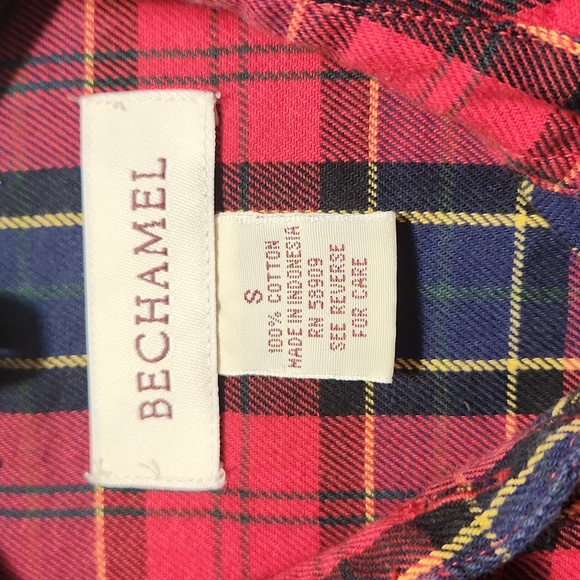 90's fitted cropped button down shirt - Picture 2 of 3